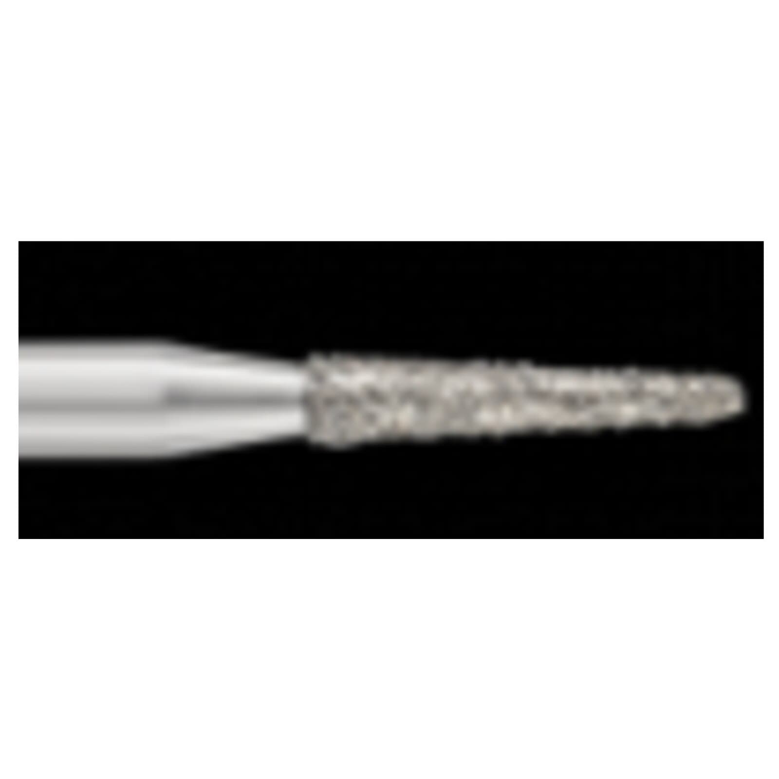 SS White Piranha Single-Use Diamond Bur, FG Round End Taper, Medium Grit, #855-014M, 25/Pk thumbnail 2