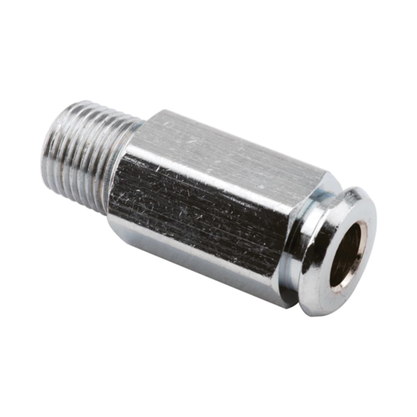 DCI International 1/4" Quick Disconnect Female x 1/8" Male Pipe Thread Coupling with Shut-Off - 1/4" QD Female x 1/8" MPT w/Shut-off - Image 1
