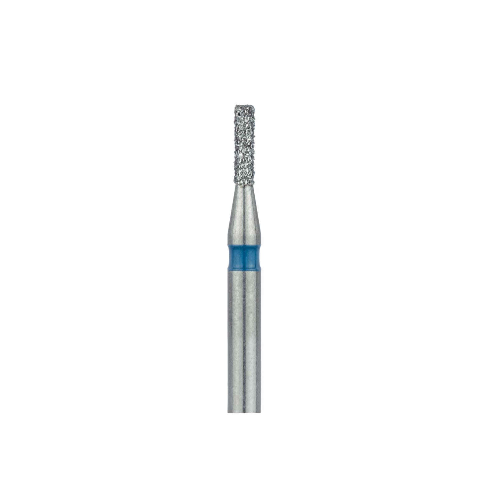 Meisinger 835G-010-FG Coarse Diamond Bur, Cylinder, Flat End, Friction Grip, 1.0 mm Head Diameter, 3.5 mm Head Length, Green Ring, 5/Pk thumbnail 3