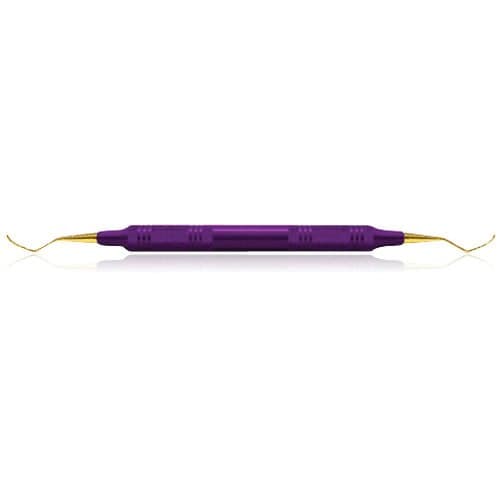 American Eagle Instruments Barnhart 1-2 XP Universal Curette, Double-Ended, EagleLite Resin Handle, Purple, 3/8" (9.5mm), AECB1-2XPX thumbnail 9