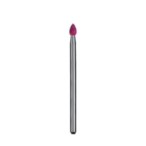 Dedeco A/O Rubi Stones HP, Shape 132 (FL3a), Aluminum Oxide, 3/32" Shank, 12/Box thumbnail 2