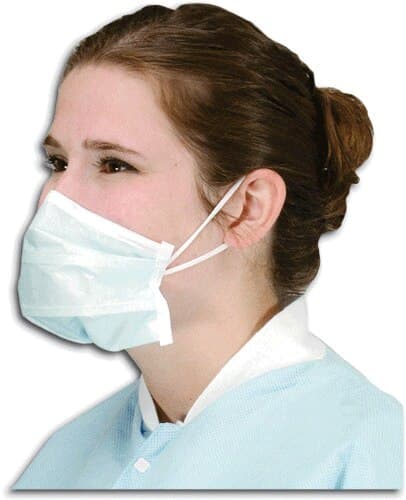 Critical Cover® PFL® Surgical Face Mask, ASTM Level 3, Headband, Blue, 50/Box, 608 thumbnail 12