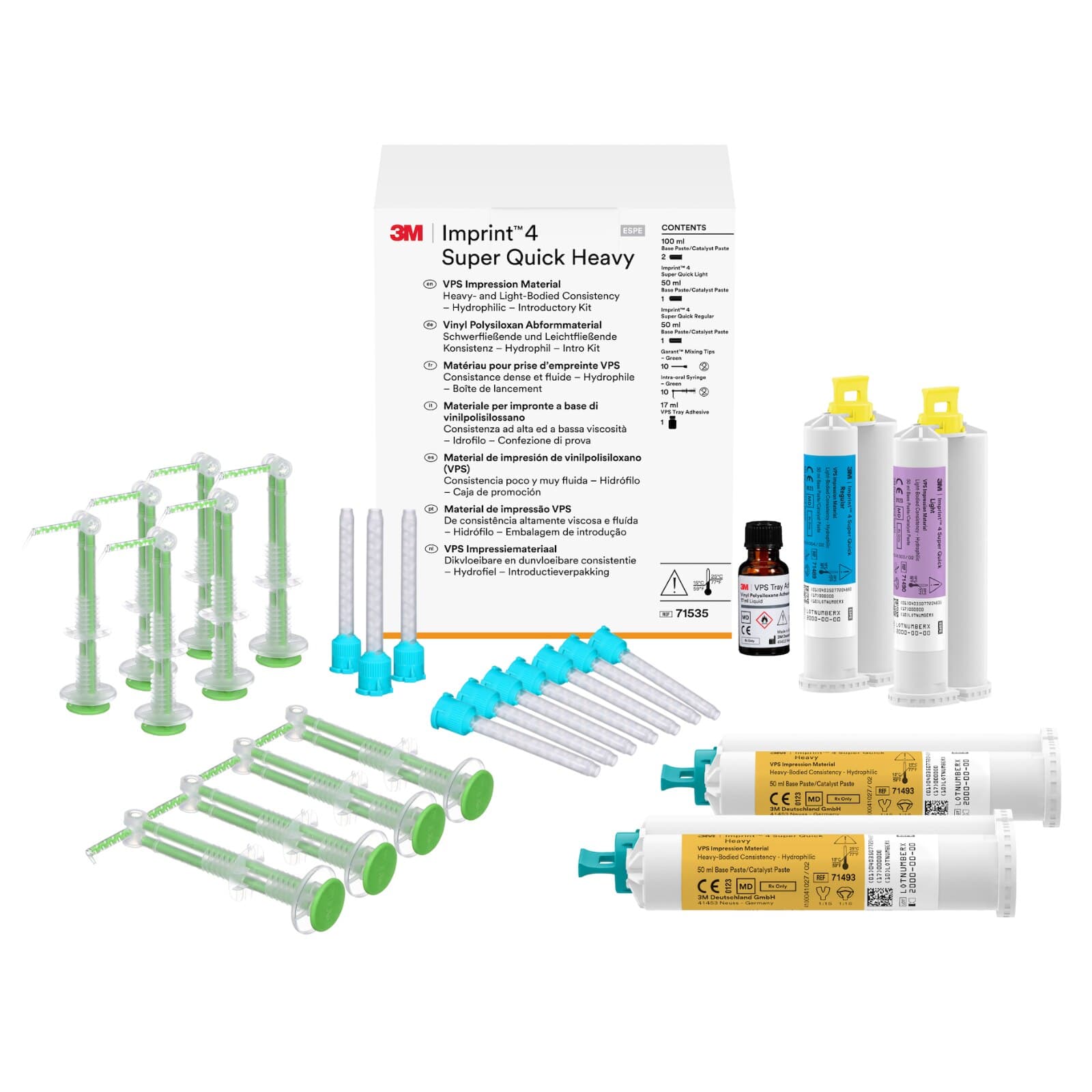 3M Imprint 4 Super Quick Heavy VPS Impression Material Intro Kit, 71535 thumbnail 2