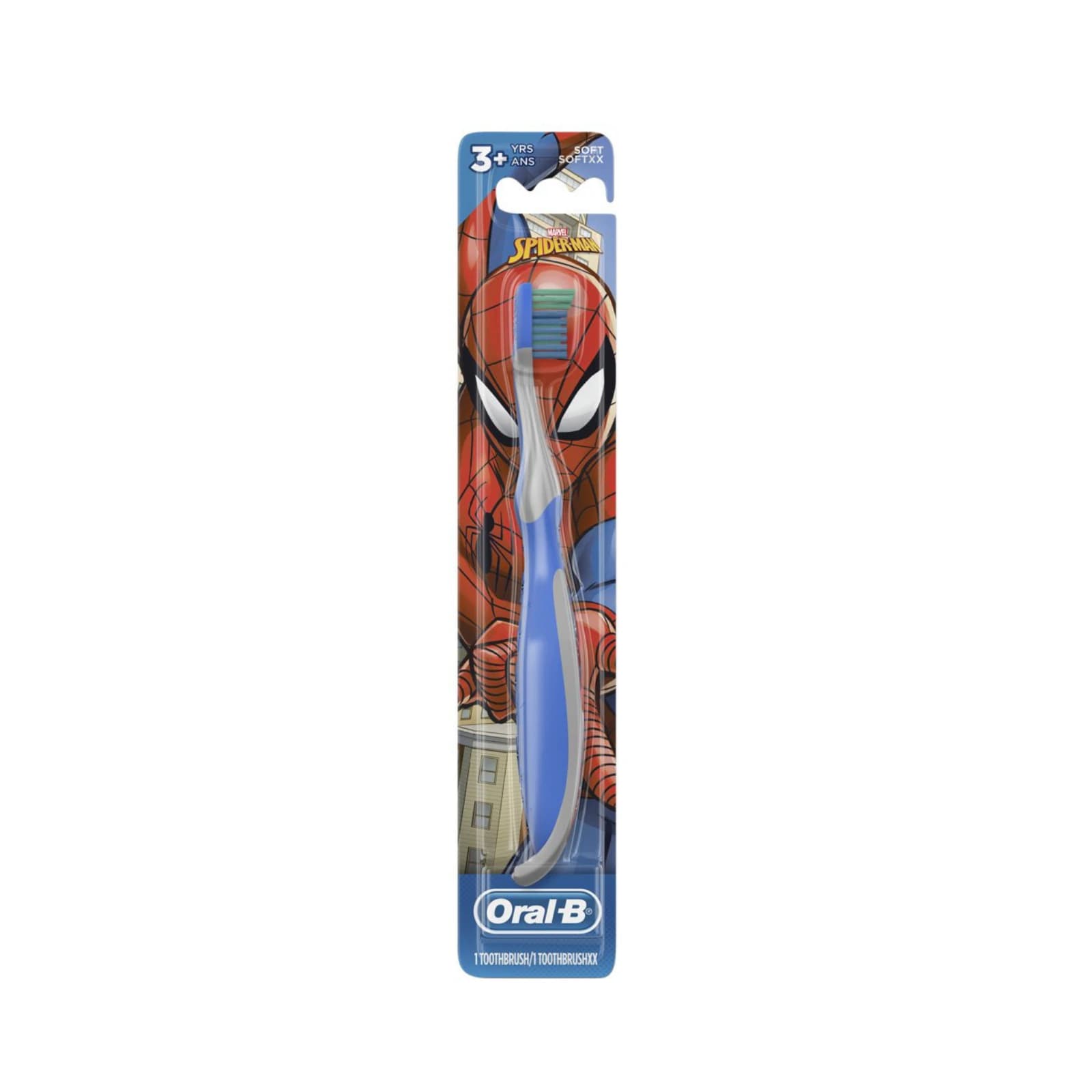 Oral-B Kids 3+ Manual Toothbrush with Marvel Spiderman Graphics, Soft Bristles, 6/Box, 80355763 thumbnail 6