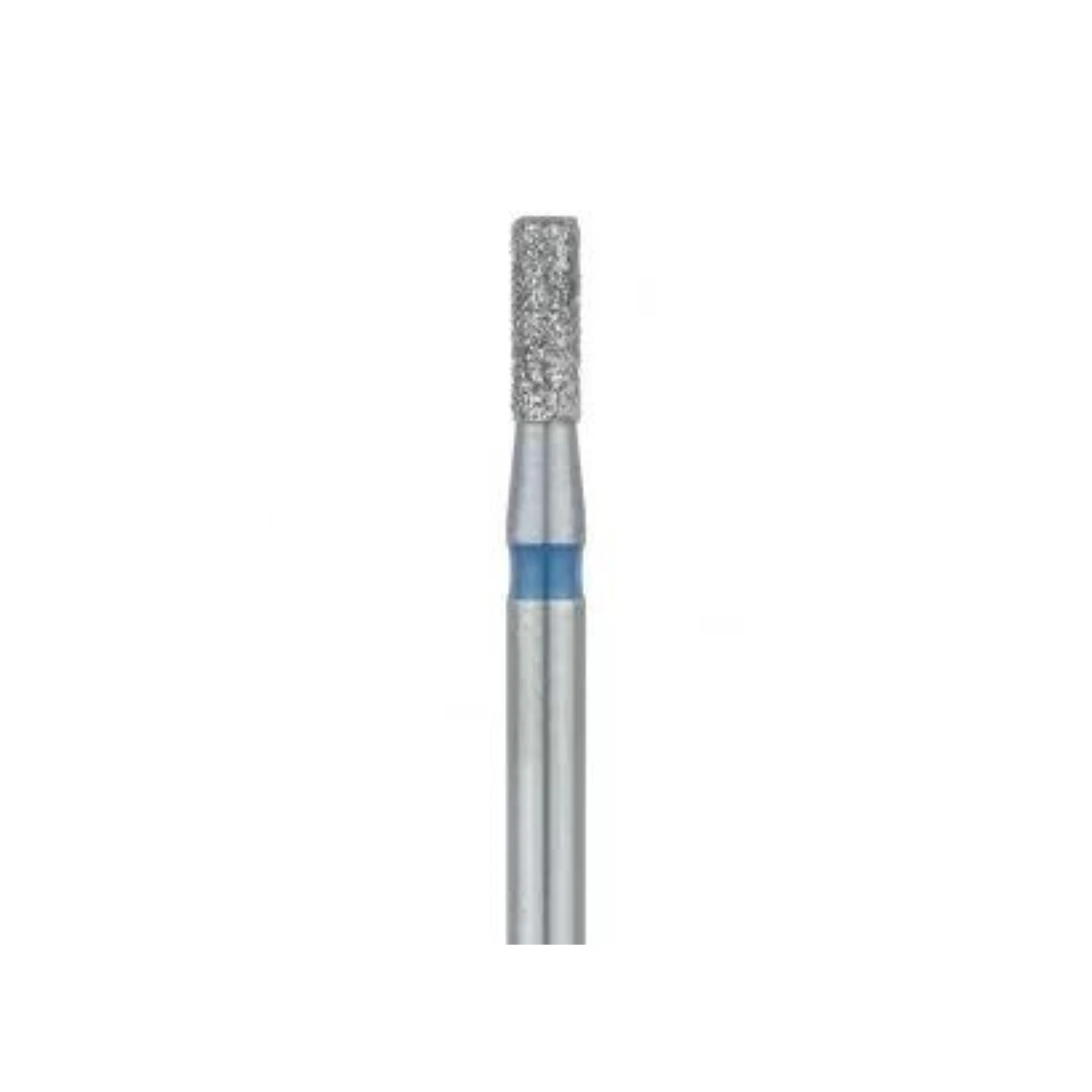 Meisinger 842-014-FG Multi-Use Diamond Bur, Round Edge Extra Long Cylinder, Medium Grit (Blue), 1.4 mm Diameter, 8 mm Working Length, Friction Grip, 5/Pack thumbnail 3