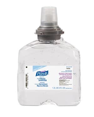 PURELL Advanced Hand Sanitizer Gel Refill for TFX Touch-Free Dispenser, 1200 mL, 4/Case, 5456-04 - Purell Instant Hand Sanitizer 1200mL 4/cs - Image 1