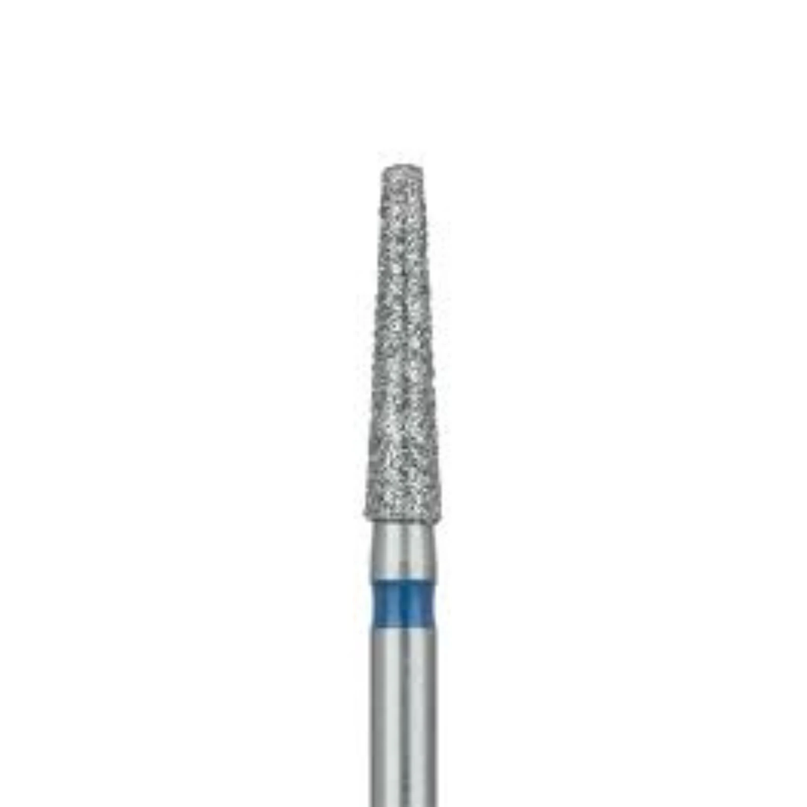 Meisinger Diamond Bur #847-023-HP, Medium Grit, Flat End Taper (Cone), 2.3 mm Diameter, 8 mm Working Length, HP Shank, 5/Pack thumbnail 3