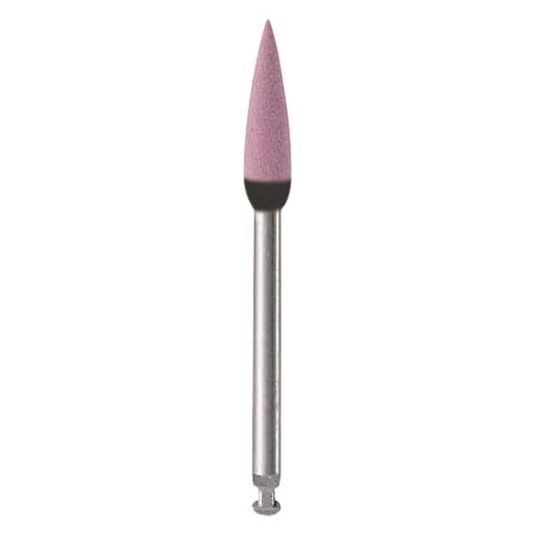 Alpen Ceramic Plus Polisher, Fine Grit, Flame Shape, Right Angle (RA), Pink, 5/Pk, RP230335RA thumbnail 7