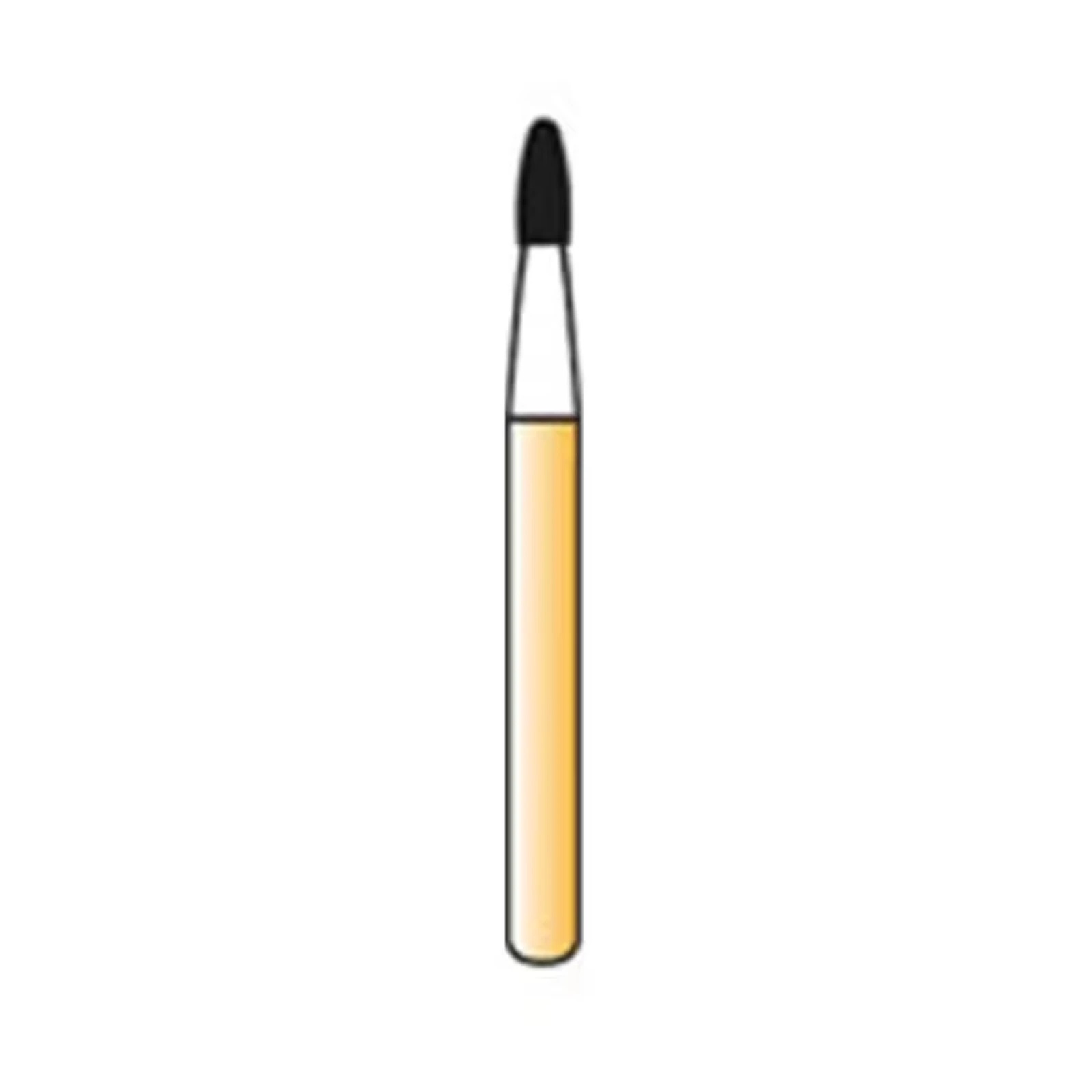 Alpen® Carbide Trimming & Finishing Bur, 12-Blade, FG Bullet #7802, 1.0 mm Diameter, 5/Pkg thumbnail 2