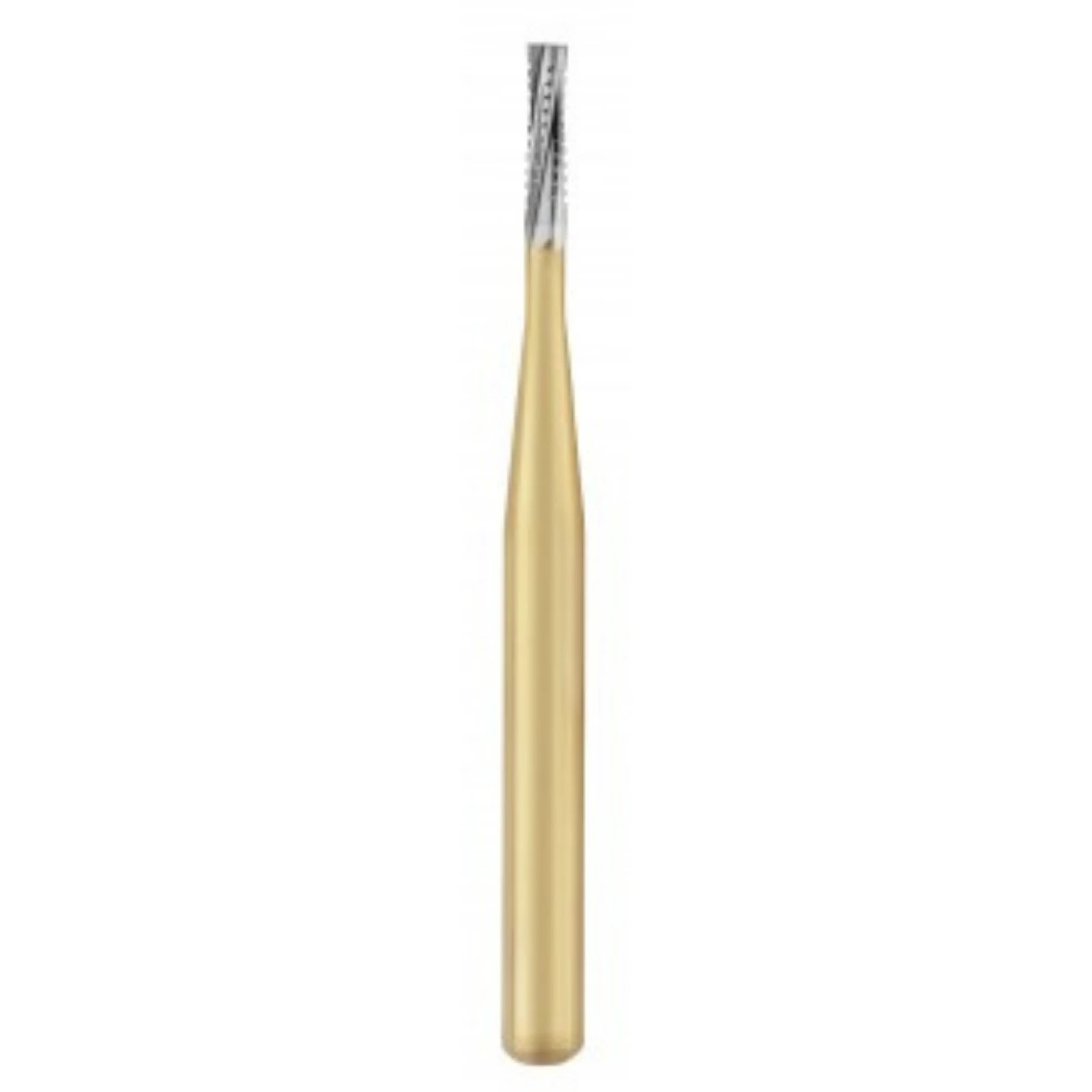 Great White Gold Series Carbide Bur, FG, Straight Cross Cut Fissure, #556, 10/Pk, 18217 thumbnail 3