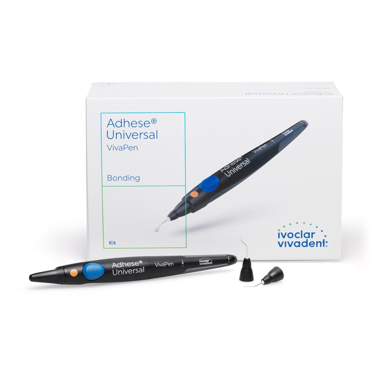 Adhese Universal VivaPen Kit, Light-Curing Universal Adhesive, 2 mL Pen, 100 Snap-On Cannulas, 20 Protective Sleeves, 754798WW thumbnail 16