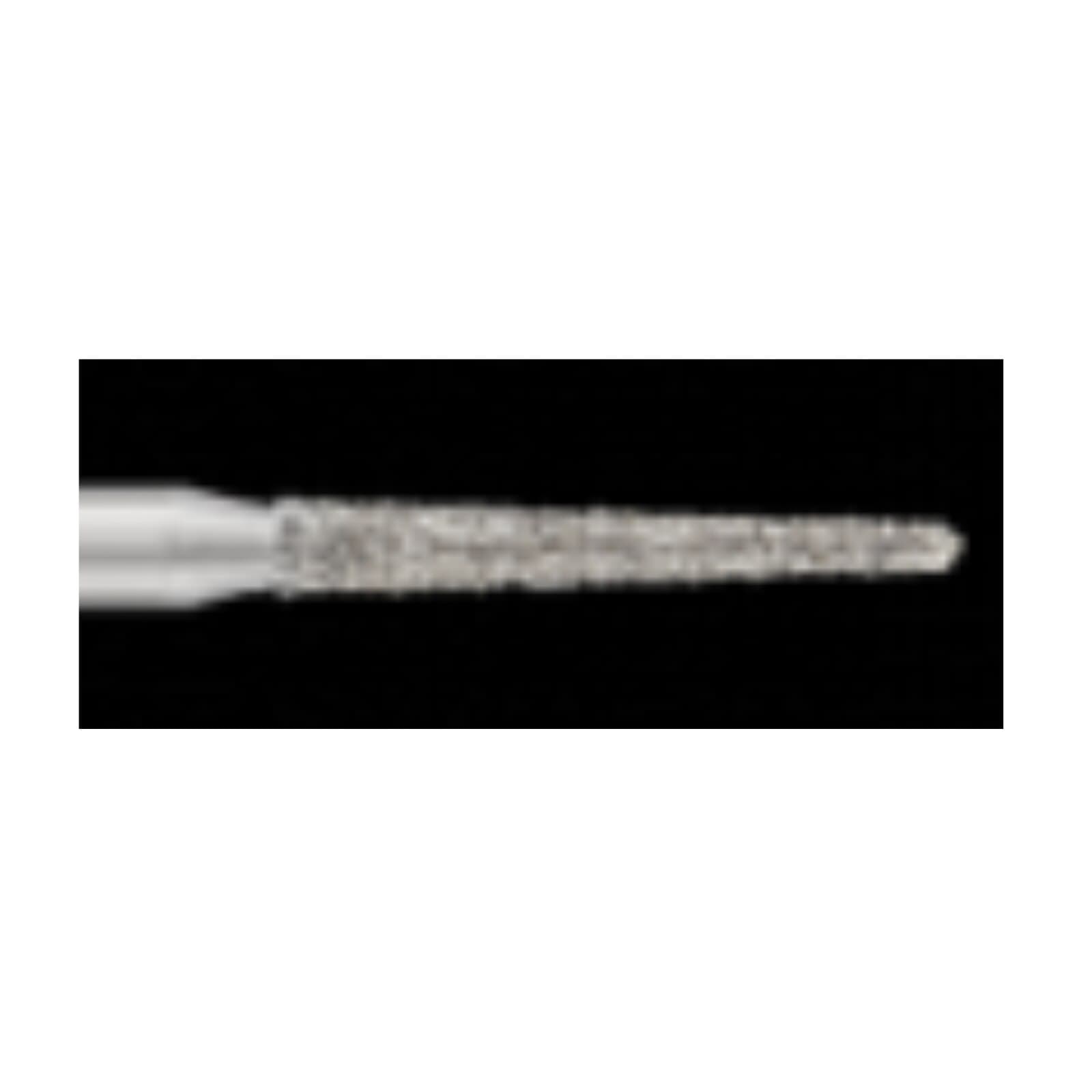 Piranha® Single Patient Use Diamond Bur, Round End Taper Long, Friction Grip, Medium Grit, #856L-014M, 1.4 mm Diameter, 25/Pkg thumbnail 2