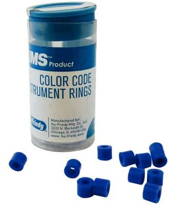 Hu-Friedy IMS Color Code Instrument Rings, Regular, Blue, 50/Pkg, IMS-1288 thumbnail 6