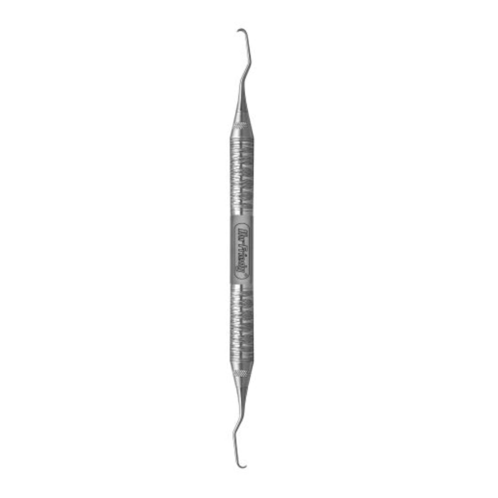 Hu-Friedy Vision Curvette 1/2 Curette, #6 Satin Steel Handle, Double End, SGC1/26 thumbnail 2
