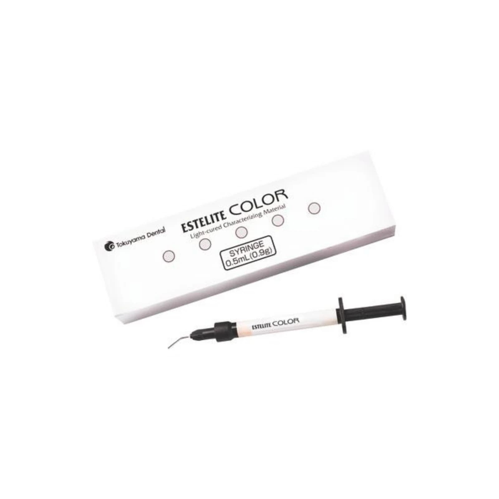 Estelite Color (Red) 0.9g Syringe Refill, Light-Cured Resin Tint, Tokuyama #10918 - Estelite Color (Red) 0.9g - Image 1