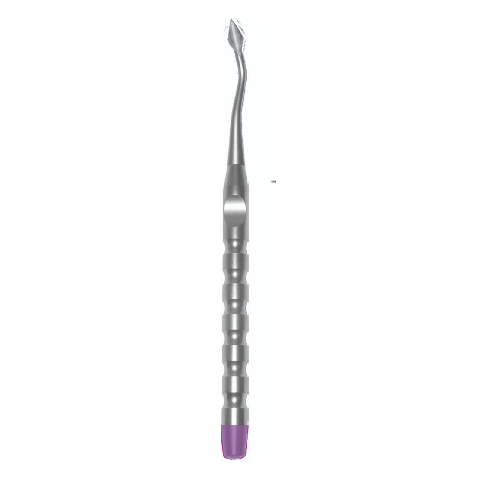 X-Otome Beveled Spade Angled Mesial, Stainless Steel, Purple End Cap, Each - X-Otome Beveled Spade Angled Mesial - Image 1