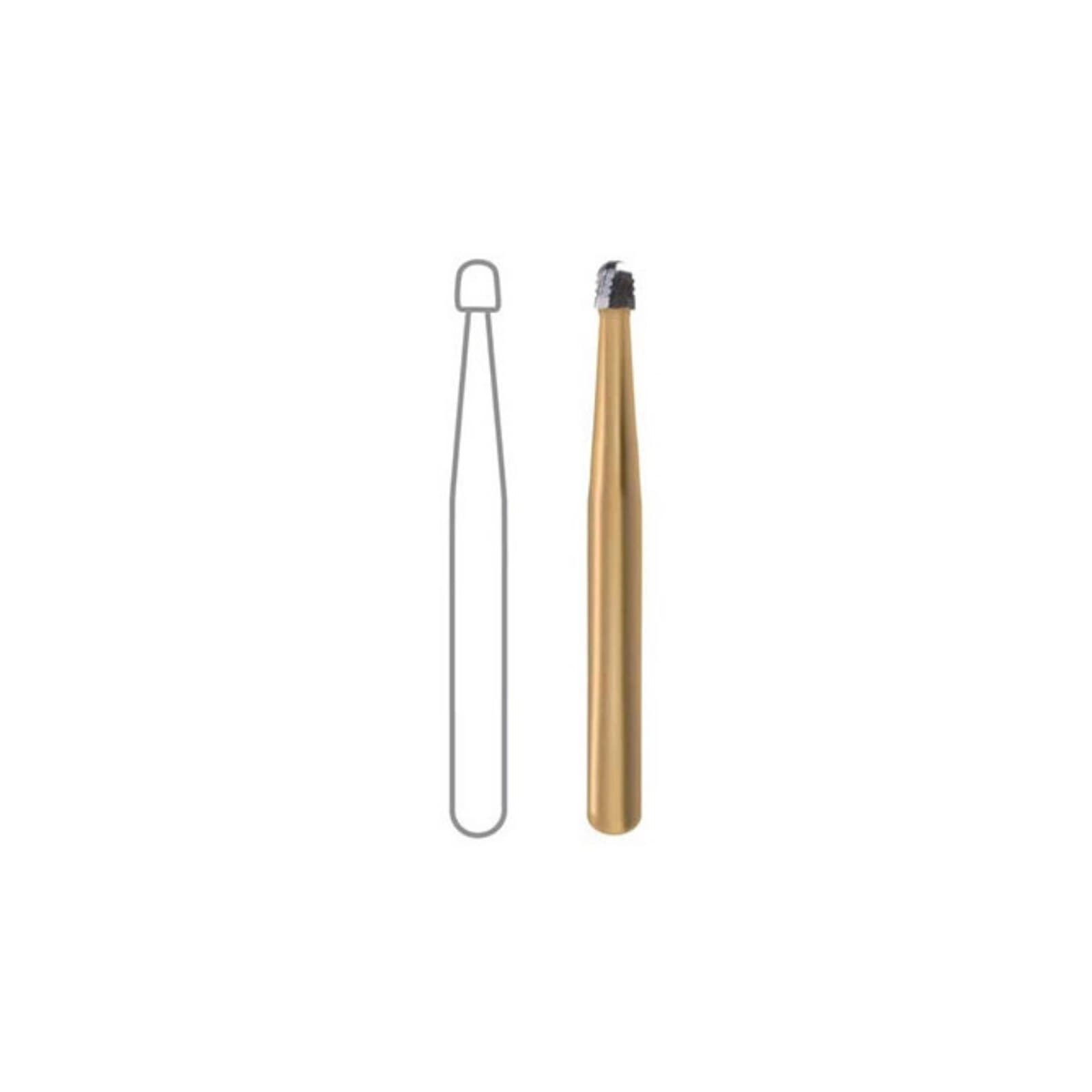 Midwest Operative Carbide Burs FGSS 1/2, Round, Friction Grip Short Shank, 100/Bag thumbnail 2