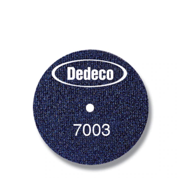 Dedeco Fibre-Cut Disc, 3" x .049" x 1/4", Aluminum Oxide, Brown, 100/Box - Fibre-Cut Disc 3" x .049" x 1/4" Box of 100 - Image 1
