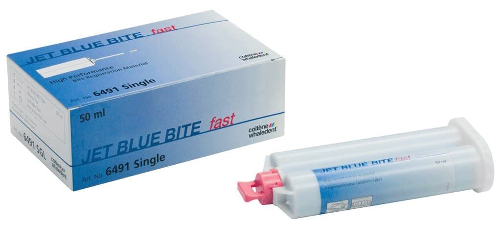 Jet Blue Bite Super Fast Bite Registration Material, 50 ml Cartridge, 1/Pk, C6493 thumbnail 2