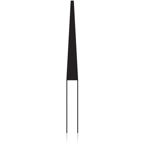 NTI Universal Cutter, Fine Cross Cut (EF), Round End Taper, HP, 14 mm Head Length, 2.3 mm Diameter, UC261EF-023 thumbnail 2