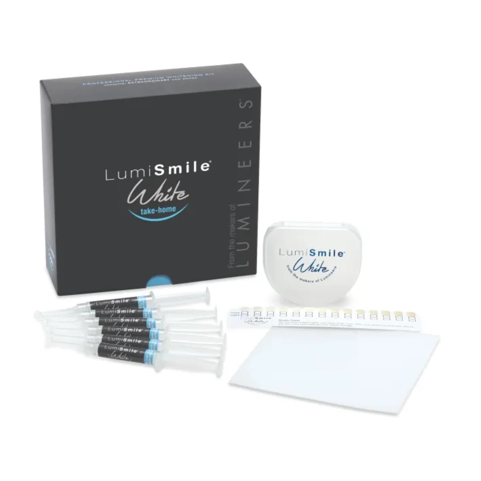 LumiSmile White 16% Take-Home Whitening Kit, 6 Syringes, No Fluoride - LumiSmile White 16% Take-Home Kit 6/Pk w/o Fluoride - Image 1