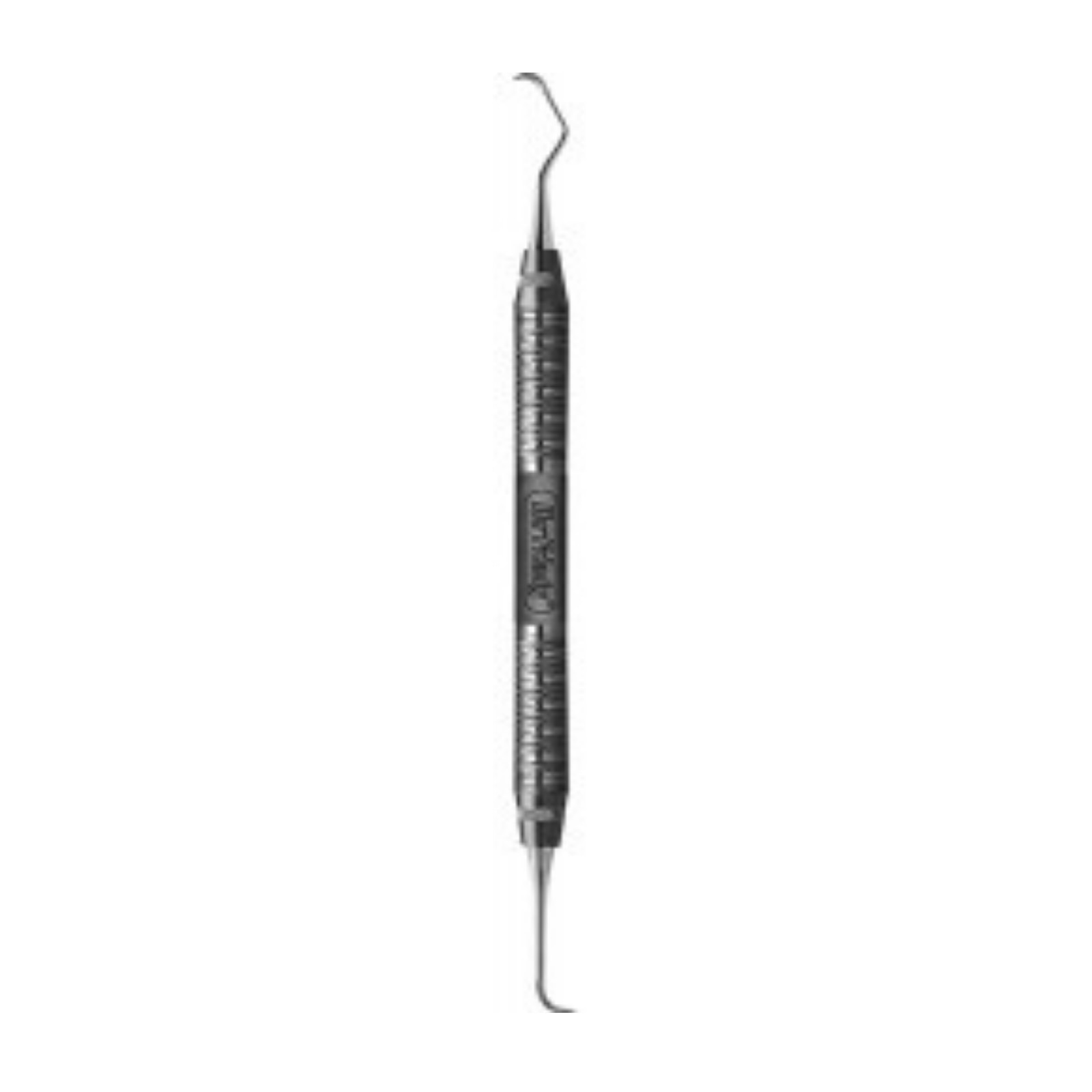 Hu-Friedy Sugarman Double End Curette 11/12, #6 Satin Steel Handle, 418528 thumbnail 2