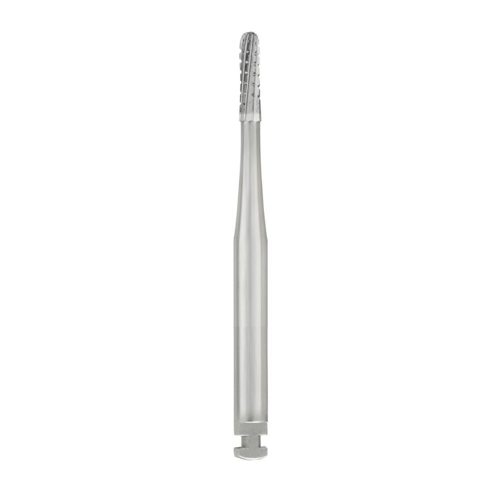 SS White FG #1556 Carbide Bur, Straight Round End Cross Cut Fissure, 0.8 mm Diameter, 3.5 mm Length, 10/Pk, 15020 thumbnail 3
