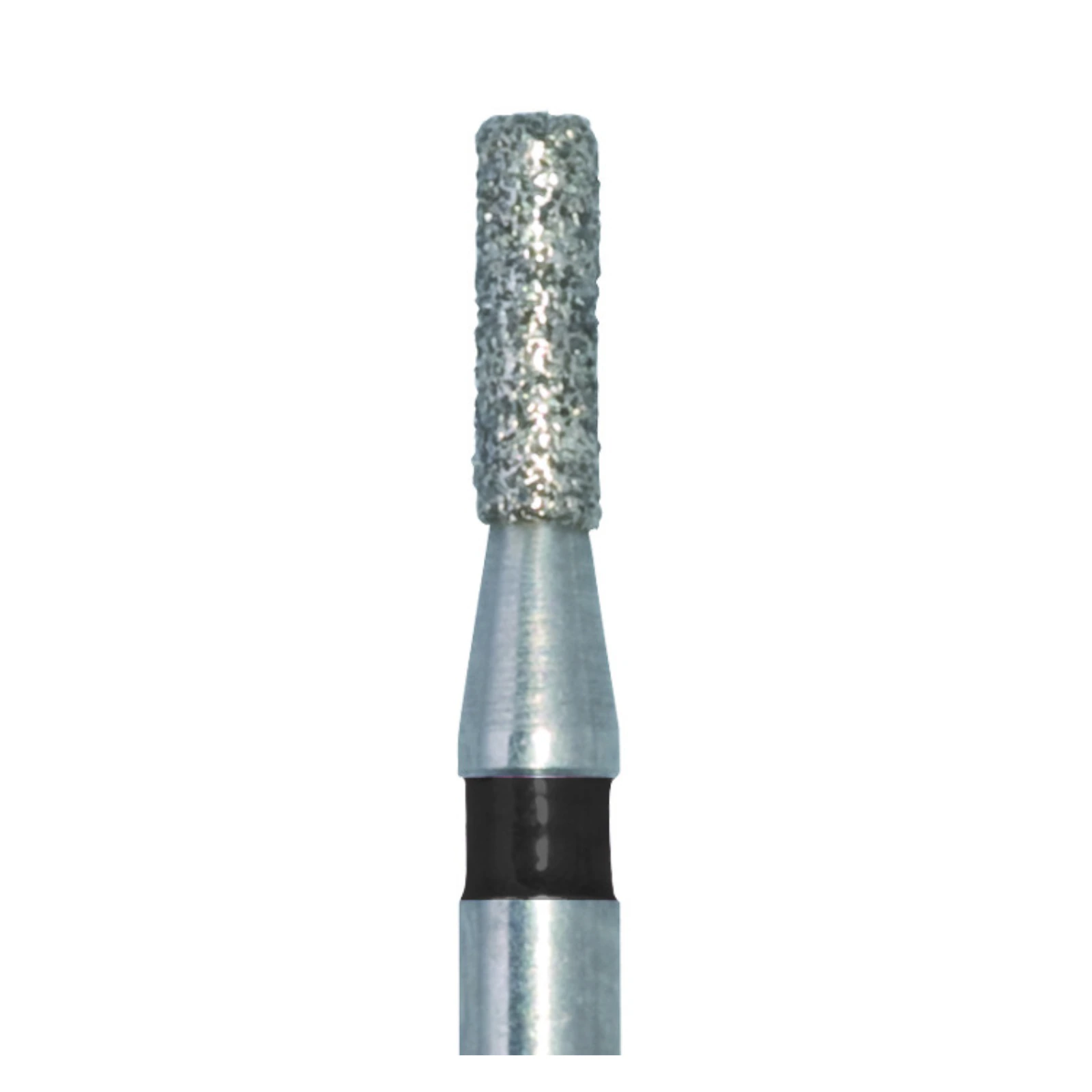 Meisinger 840H-012-FG Diamond Bur, Super Coarse (Black), Cylinder Round End, Friction Grip, 1.2 mm Head Diameter, 4.0 mm Head Length, 5/Pkg thumbnail 3