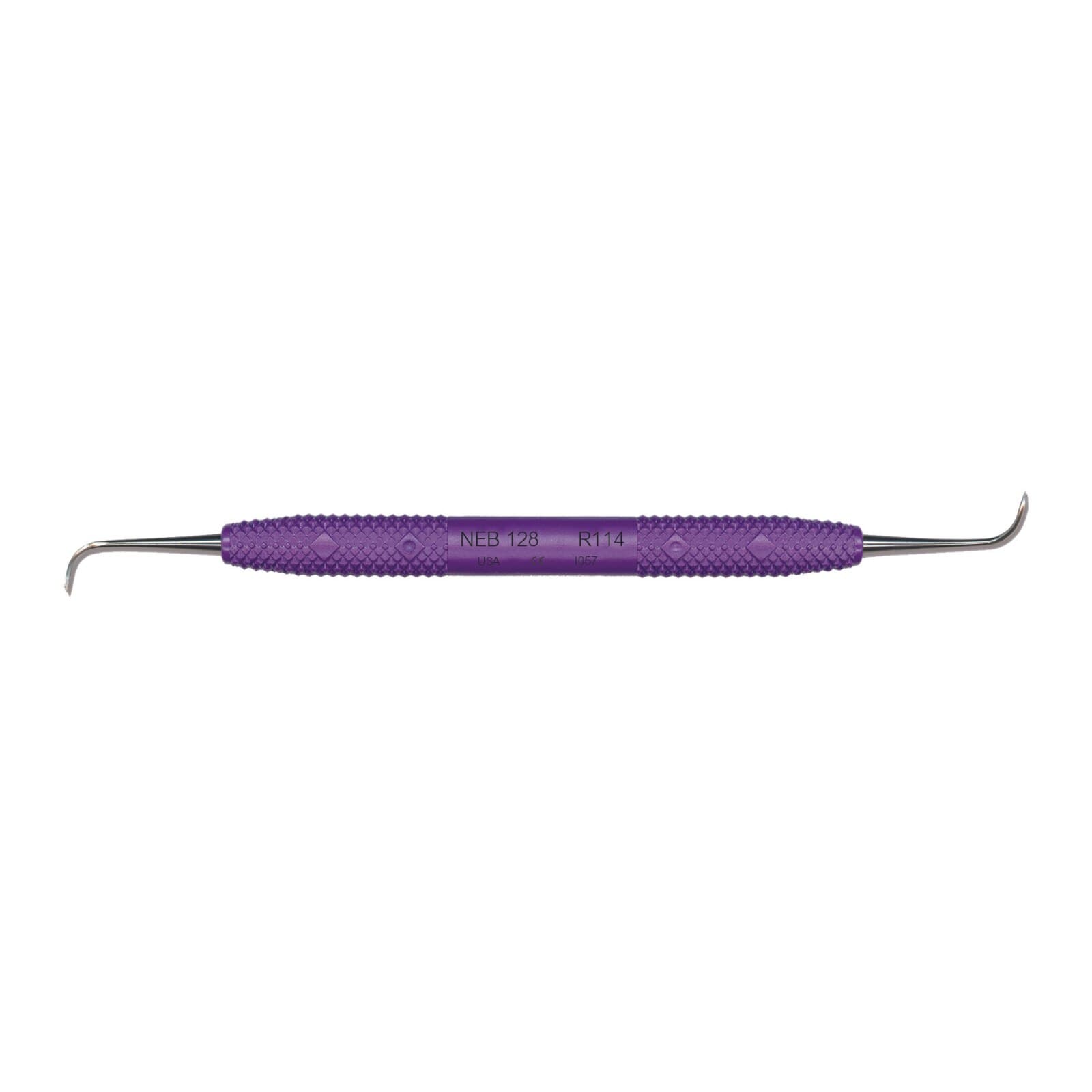 PDT Cruise Line Nebraska 128 Double-Ended Sickle Scaler, Anterior, Passionate Purple, 6.5" (R114) thumbnail 3
