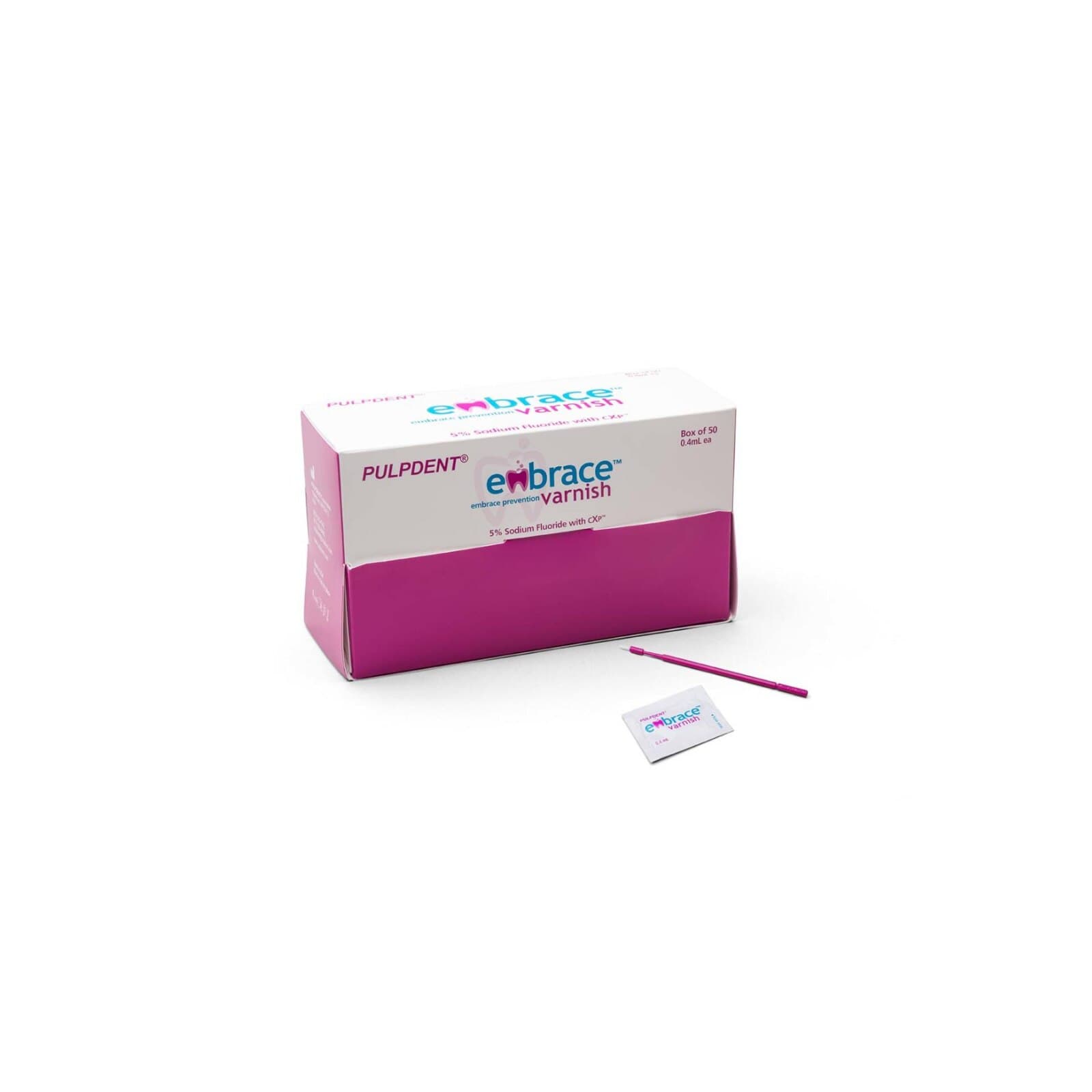 Embrace Varnish, 5% Sodium Fluoride with CXP, Unit Dose, 0.4 mL, Bubblegum, 100/Pk, FVX100 thumbnail 8