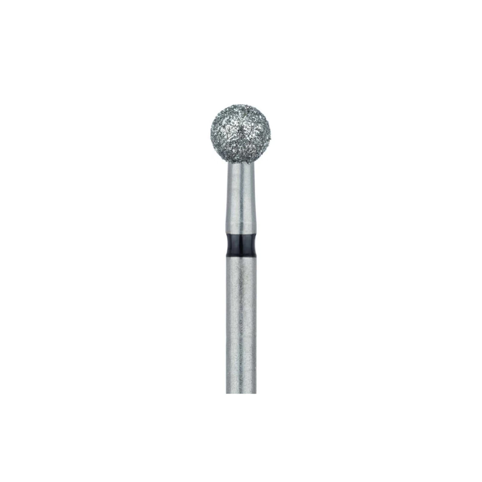 Meisinger 801H-031-SU FGXL Surgical Diamond Bur, Round, Super Coarse, 3.1mm, 5/Pack thumbnail 3