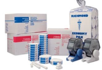 Richmond Braided Cotton Rolls, Large, 1/2" x 6", Non-Sterile, 100/Box, 201205 thumbnail 3
