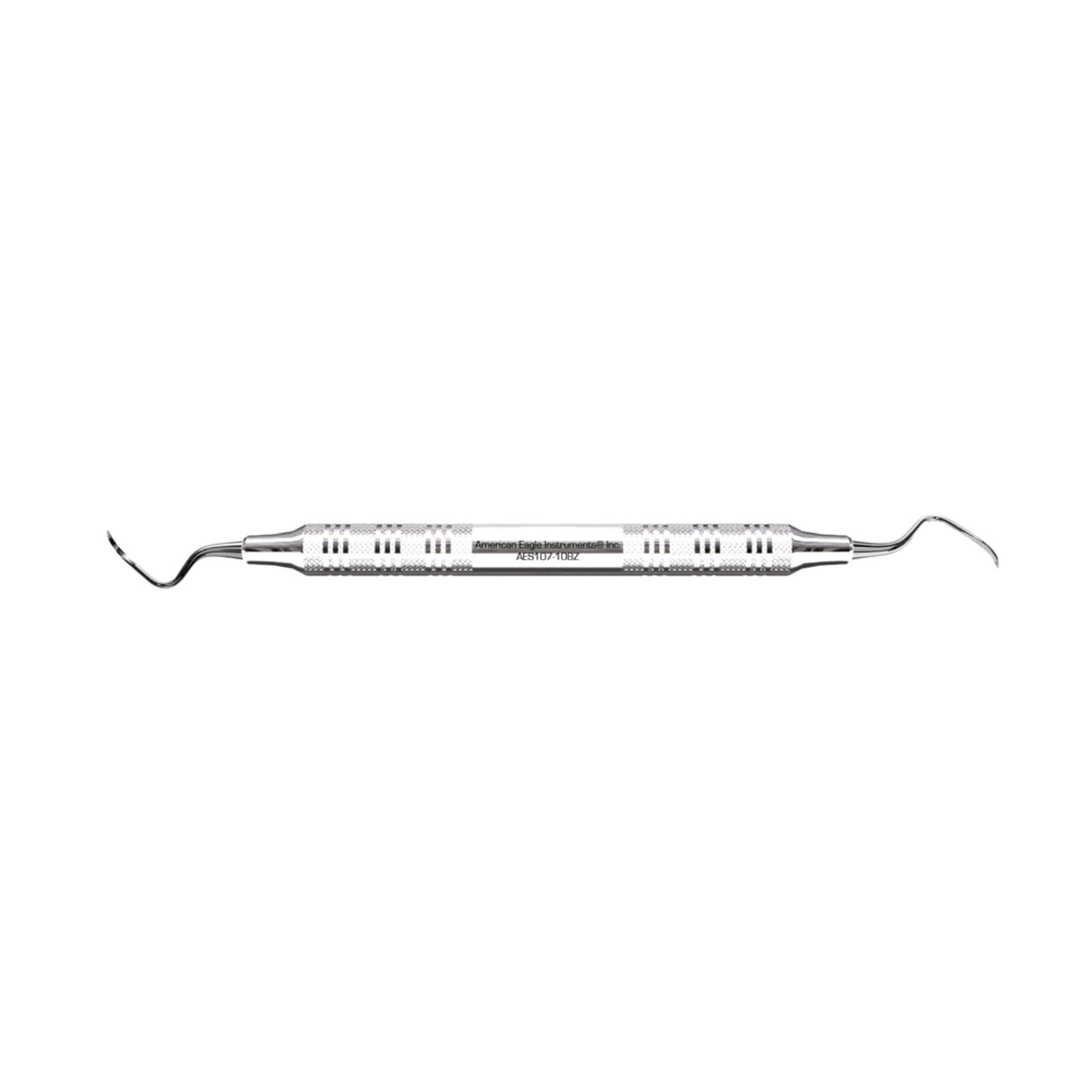 American Eagle Instruments Sickle Scaler 107/108, Double-End, Talon Tough™, EagleLite Stainless Steel Handle, AES107-108Z thumbnail 2