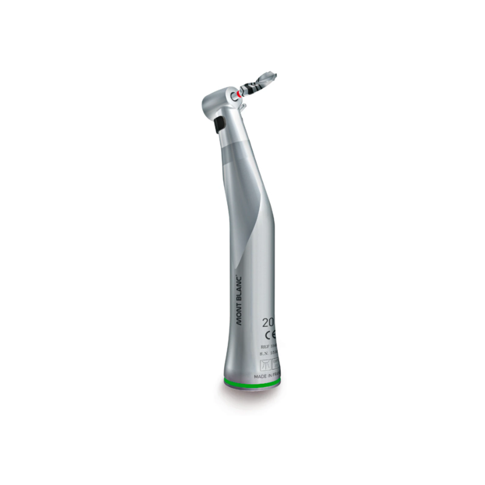 Aseptico Mont Blanc 20:1 Implant Handpiece, Push Button, AHP-85MB-X - Mont Blanc 20:1 Dental Implant Handpiece - Image 1