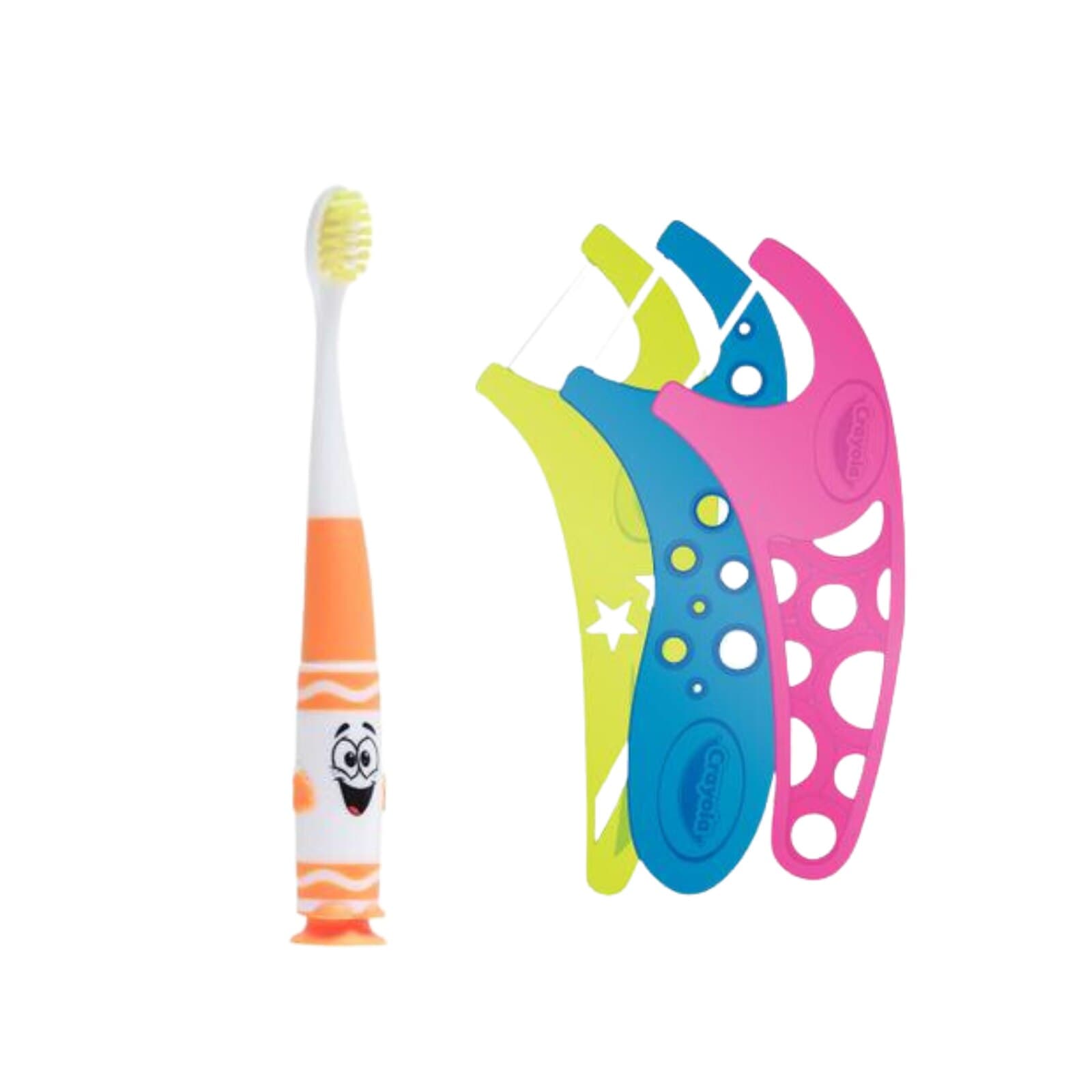 GUM Crayola Pip-Squeaks Kids Patient Pack, Ages 2-5, 144 Packs/Box (Toothbrush, Flosser 3-Pack, Xylitol Gum, Patient Bag) thumbnail 2