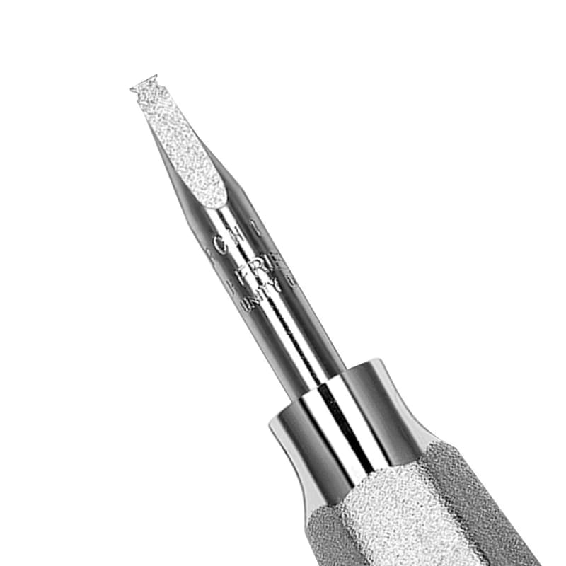 Hu-Friedy Christensen Crown Remover, Straight, Anterior, 3.0 mm, Single End, #509 Tapered Hexagon Handle, CRCH1 thumbnail 7
