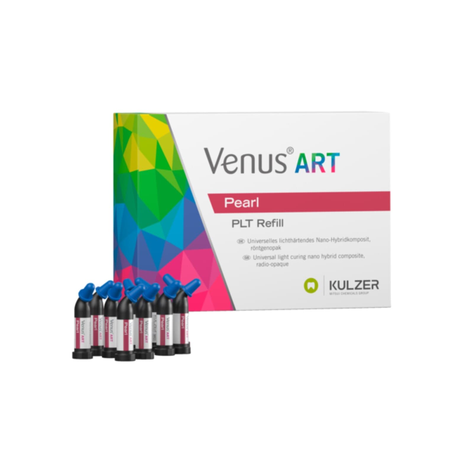 Venus Pearl Nanohybrid Composite PLT Refill, Shade OB (Opaque Bleach), 0.2 g, 10/Pk, 66048095 thumbnail 3