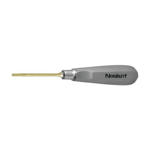 Nordent Luxating Elevator #3ST, Straight, 3 mm, Titanium Nitride Coated, Stainless Steel Handle, 1/Pk, ELX3ST thumbnail 3