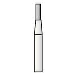 SS White Revelation Diamond Bur 835-009C, Coarse, Flat End Cylinder, Friction Grip, 5/Pk - Revelation Diamond 835-009C 5/Pk - Image 1