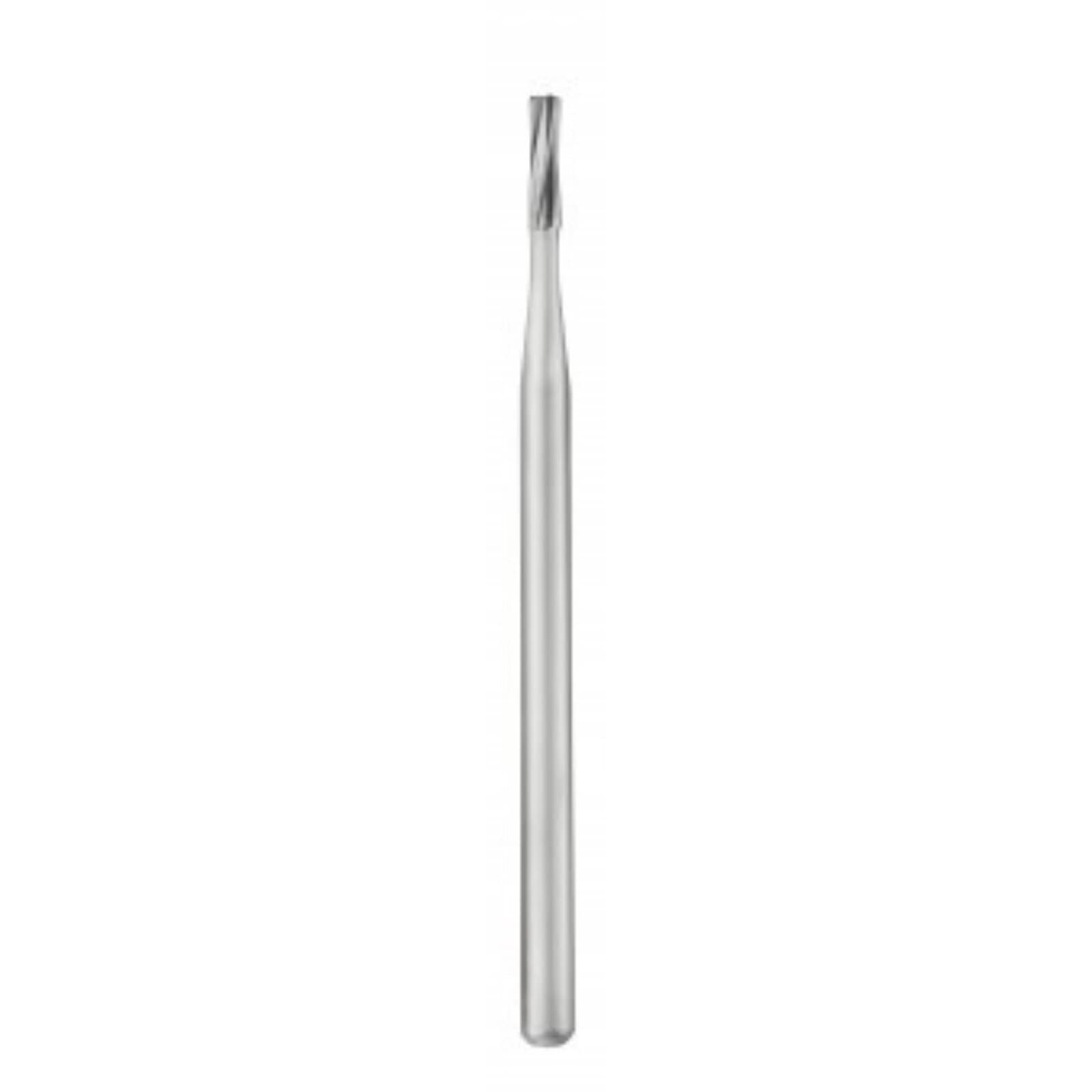 SS White Standard Operative Carbide Bur, HP, Straight Flat End Plain Fissure, #57, 10/Pk, 14867 thumbnail 3