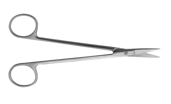 Kelly Scissor 6.25" Straight Serrated, Stainless Steel - Kelly Scissor 6.25'' Straight Serr - Image 1