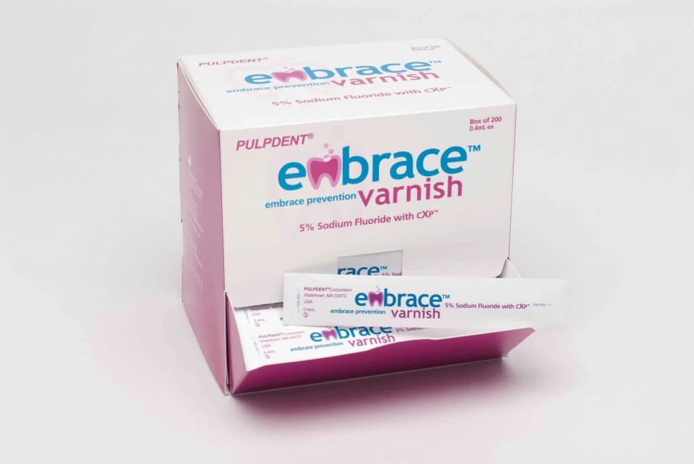 Embrace Varnish 5% Sodium Fluoride with CXP, Unit Dose, 0.4 ml, Bubble Gum, 50/Pk, FV50 thumbnail 10