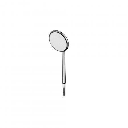 Hu-Friedy Cone Socket Front Surface Mouth Mirror, #5, Single-Sided, Rhodium-Coated, 15/16" (24 mm) Diameter, 3/Pk, MIR5/3 thumbnail 7