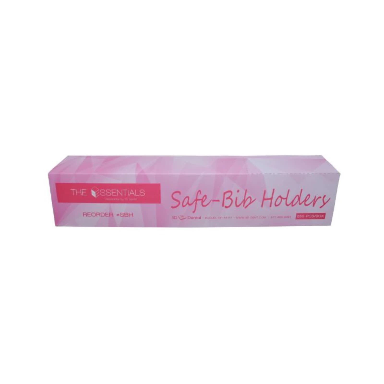 The Essentials Safe Bib Holders, Self-Adhesive, Blue, 250/Pk, SBH thumbnail 8