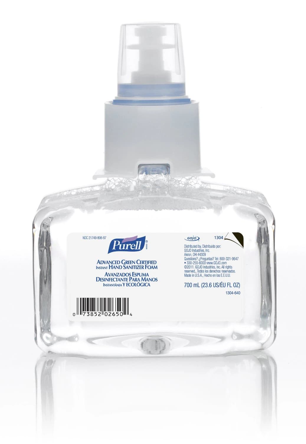 Purell LTX-7 Antibacterial Handwash Foam, 700 mL Bottle, 3/Case - Purell LTX-7 Antibacterial Handwash Foam 700ml 3/Cs - Image 1