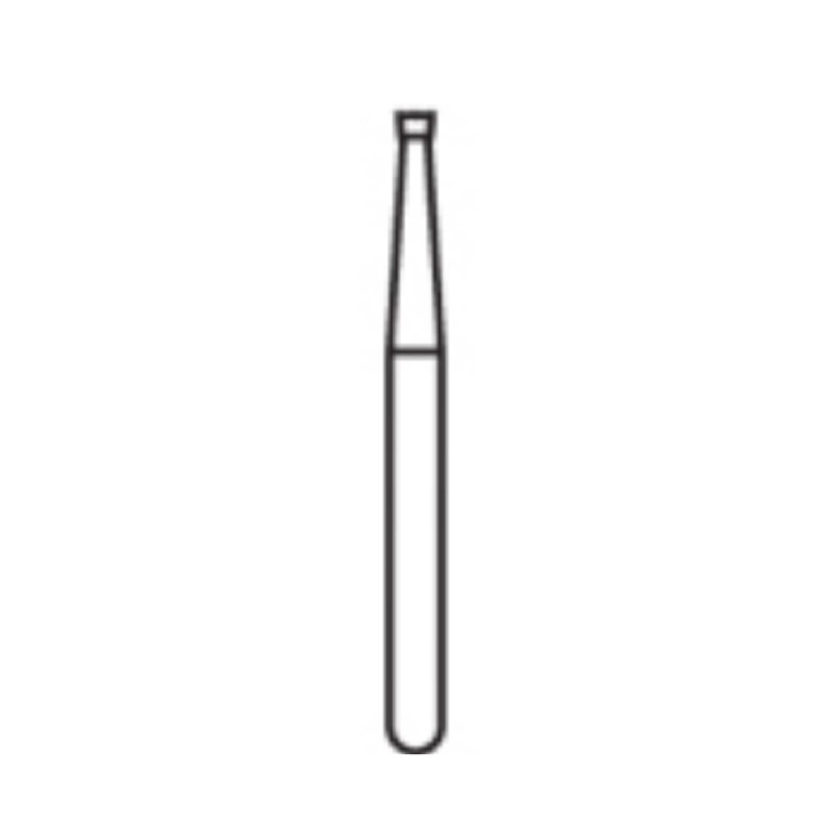 Midwest Operative Carbide Bur, Inverted Cone, #35, RA Latch, 1.0 mm Diameter, 3.7 mm Length, 10/Pkg, 389111 thumbnail 2