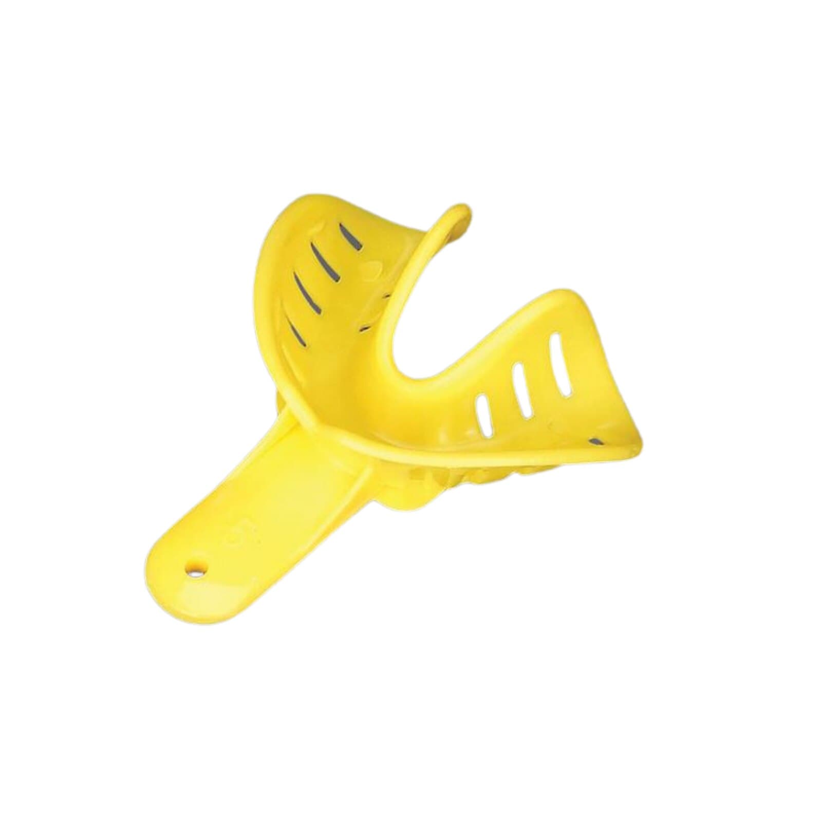 Excellent-Colors Disposable Ortho Impression Trays, #5 Medium Adult Lower, Yellow, Perforated, 25/Pk, ITO-5L thumbnail 3