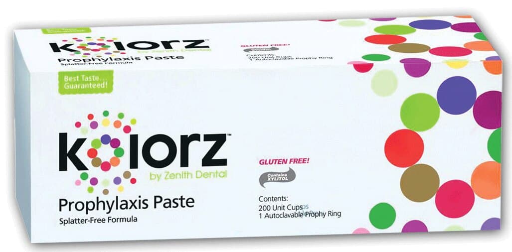 Kolorz Prophy Paste, Medium Grit, Assorted Cinnamon & Mint, Unit-Dose Cups, 200/Box, 788415 thumbnail 3