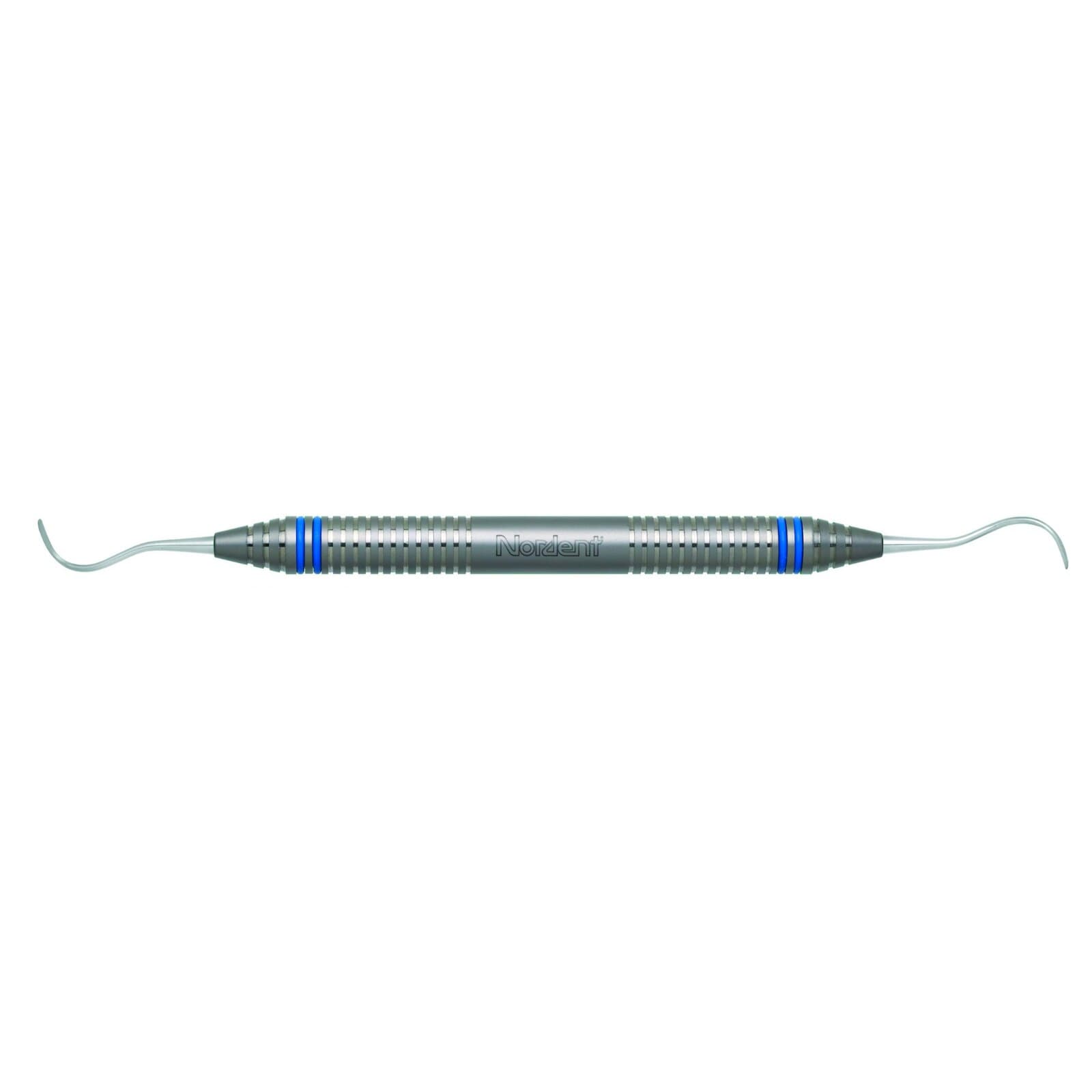 Nordent XDURA Universal Curette, Double-Ended McCall #17S-18S, DuraLite ColorRings Handle thumbnail 2