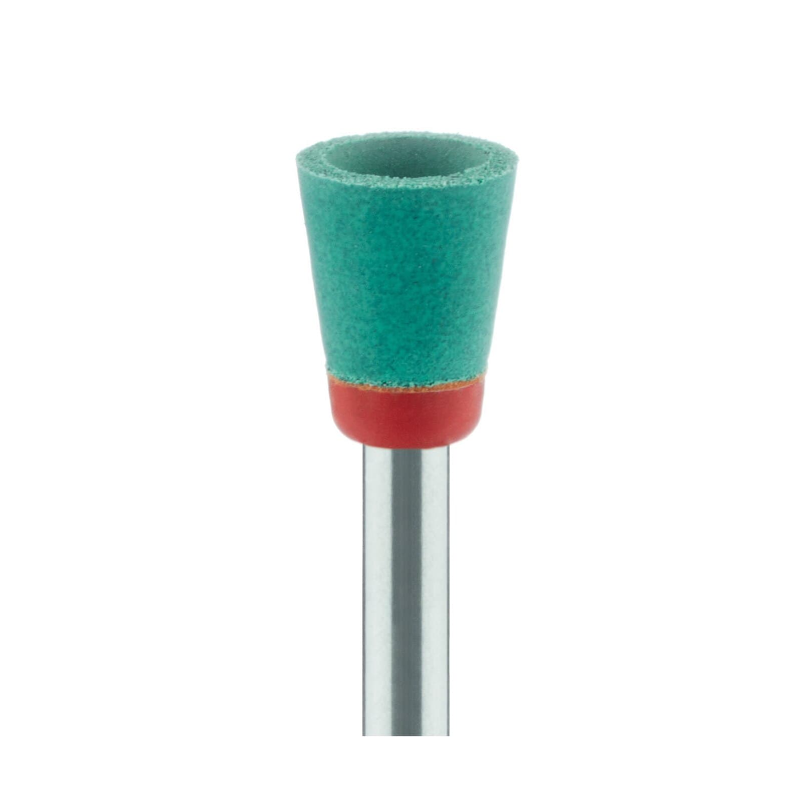 Meisinger RA #9744.060 Coarse Diamond Impregnated Porcelain Polisher Cup, Green/Orange, 6.0mm, 2/Pk thumbnail 3